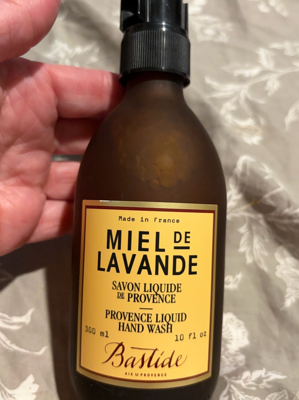 Miel de Lavande Liquid Hand Wash — Amber Bottle